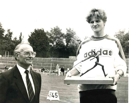 Margrit Klinger und der "Tag der Deutschen bei der Leichtathletik-EM 1982"