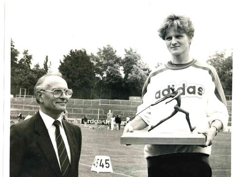 Margrit Klinger und der "Tag der Deutschen bei der Leichtathletik-EM 1982"