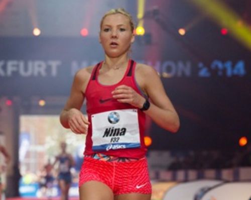 Angekommen: Marathonläuferin Nina Stöcker und ihr erstes Jahr in Frankfurt