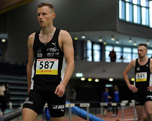 Kevin Kranz beendet Hallensaison - Marc Reuther schlägt internationale Konkurrenz beim Meeting in Düsseldorf