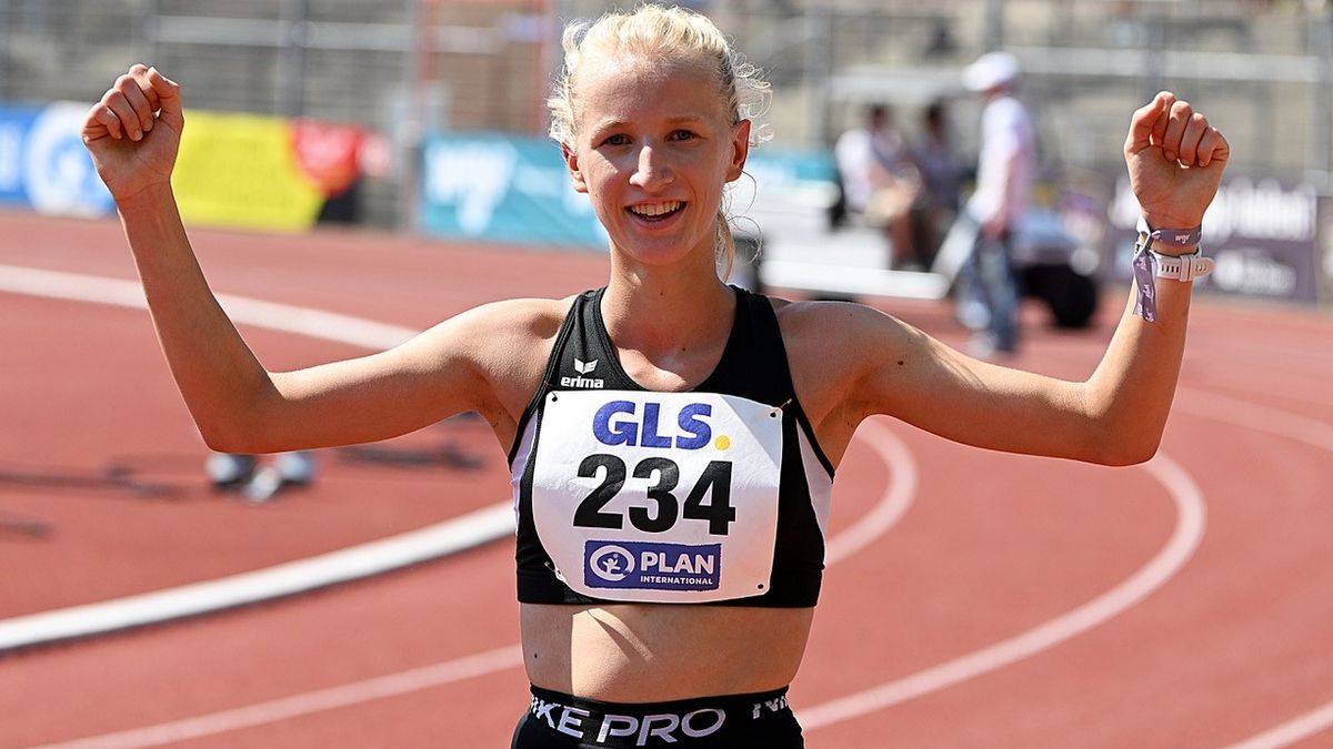Überraschender DM-Titel für Carolina Schäfer (TG Schwalbach) über 5000 Meter