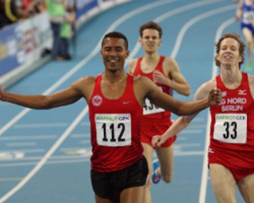 Tesfaye läuft deutschen Hallenrekord über 1.500 Meter