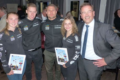 Stadt Wetzlar ehrt Leichtathletik-Quartett