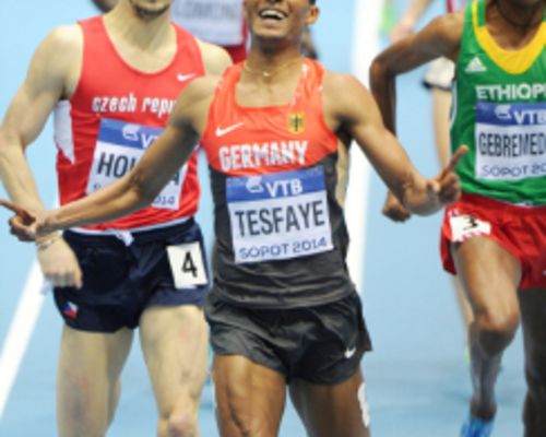 Homiyu Tesfaye: mit zweitem deutschen Rekord zur Hallen-DM