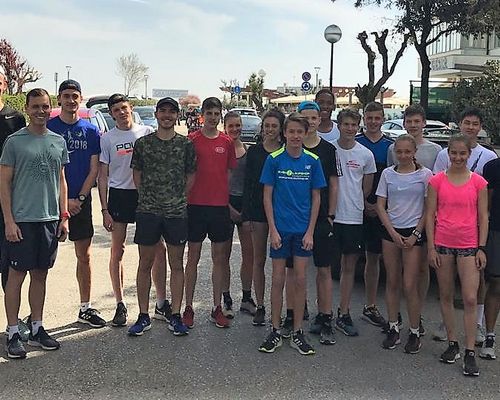 Trainingslager des HLV-Laufkaders in  Milano Marittima