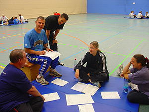 Nachlese:  Ausbildung zum Trainerassistent Kinderleichtathletik am 30.9./1.10.2005 in Frankfurt