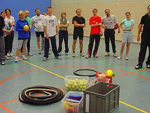 Nachlese:  Ausbildung zum Trainerassistent Kinderleichtathletik am 30.9./1.10.2005 in Frankfurt