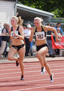 U23-DM, Tag 1: Lisa Mayer läuft dreimal Hessenrekord und wird Zweite über 100 Meter