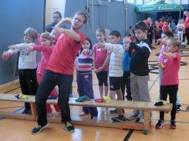 400 begeisterte Kinder bei den Rosbacher Leichtathletik-Aktionstagen 2014