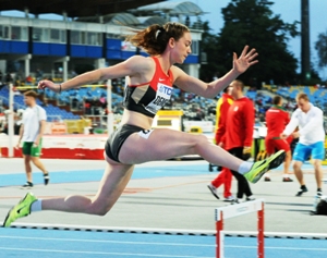 Eileen Demes WM-Vierte über 400 Meter Hürden, Mona Gottschämmer erreicht Hochsprung-Finale