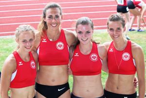 U23-DM: Zwei Titel für Constantin Schmidt, Hessenrekord der LGEF-Staffel