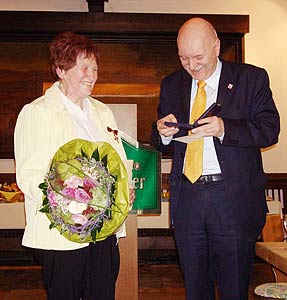 Bundesverdienstkreuz für Margret Lehnert