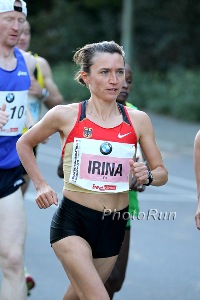 Berlin-Marathon: Irina Mikitenko läuft auf Platz zwei