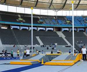 Sportanlage „Oberloh“ in Wehrheim bekommt eine neue Stabhochsprunganlage