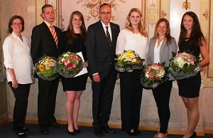 Verleihung Dr. Horst-Schmidt-Jugendsport-Stipendium an Viktoria Lang